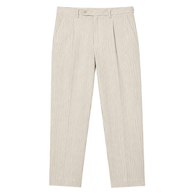 Pinstripe Suit Trousers