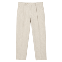 Pinstripe Suit Trousers