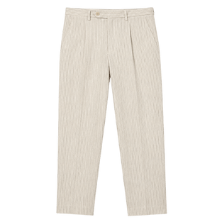 Pinstripe Suit Trousers