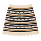 Мини пола от плетиво с шарка Fair Isle