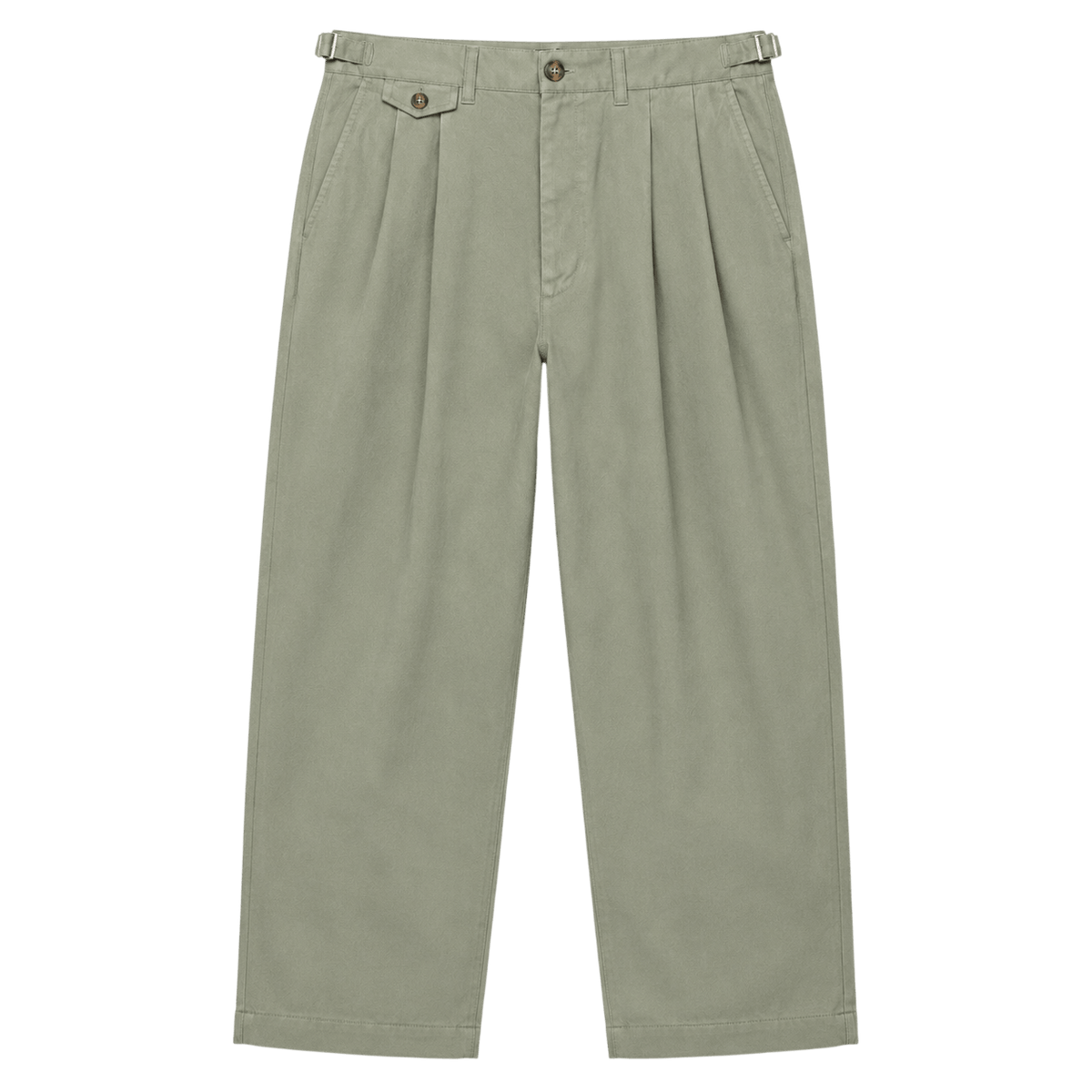 Pantalon large plissé
