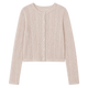 Pointelle Knit Cardigan