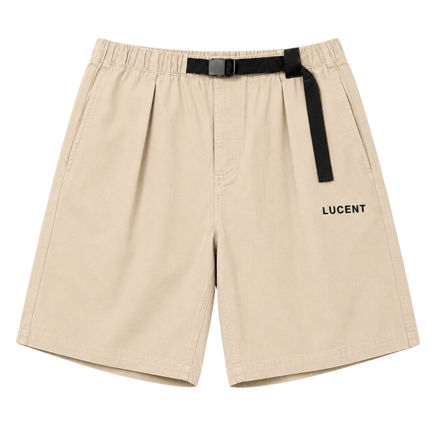 Belted Ripstop Shorts