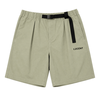 Belted Ripstop Shorts