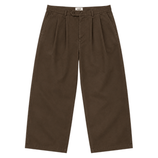 Pleated Wide-Leg Trousers