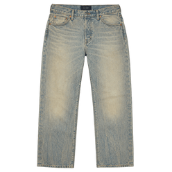 Vintage Wash Straight-Leg Jeans