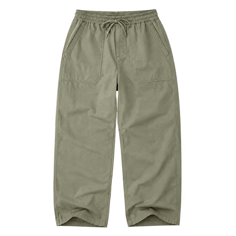 Utility Wide-Leg Pants