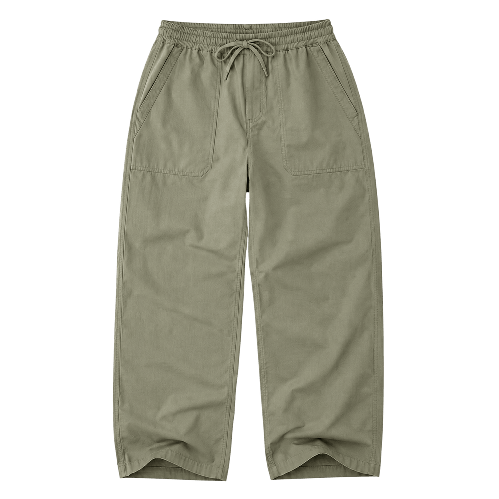Utility Wide-Leg Pants