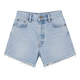 Short en jean taille haute