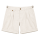 Pleated Chino Shorts