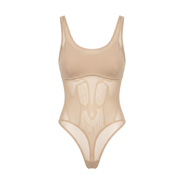 Mesh Contour Bodysuit