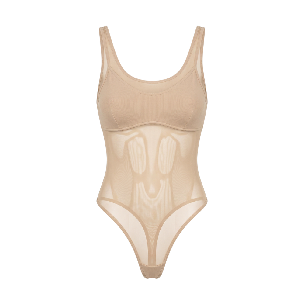 Mesh Contour Bodysuit