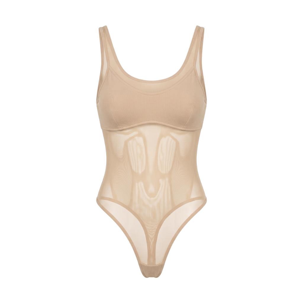 Mesh Contour Bodysuit