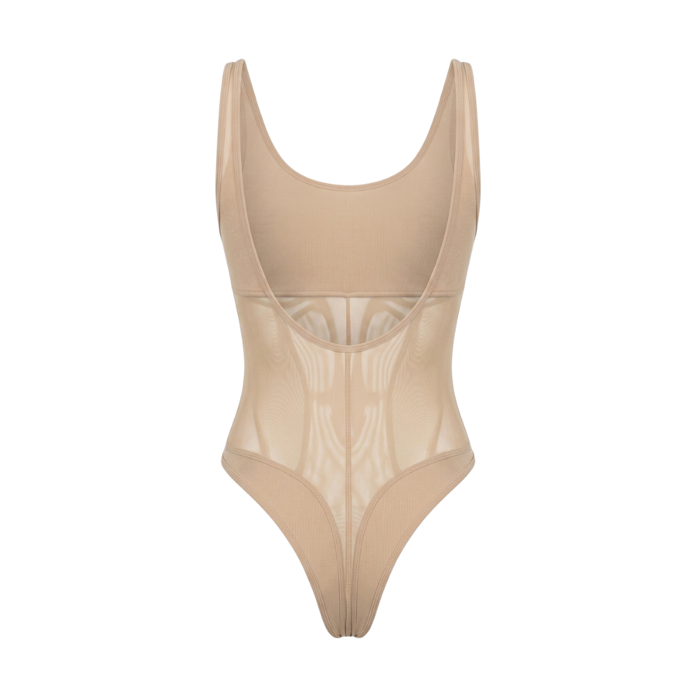 Mesh Contour Bodysuit