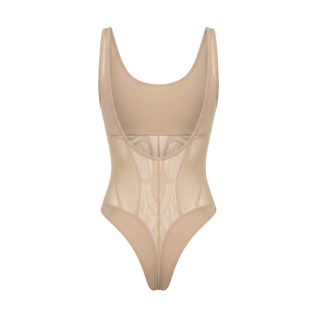 Mesh Contour Bodysuit