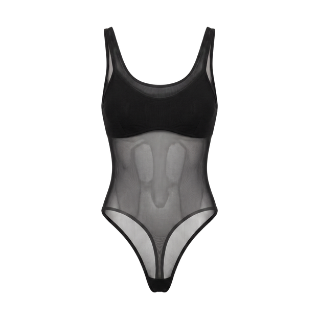 Mesh Contour Bodysuit