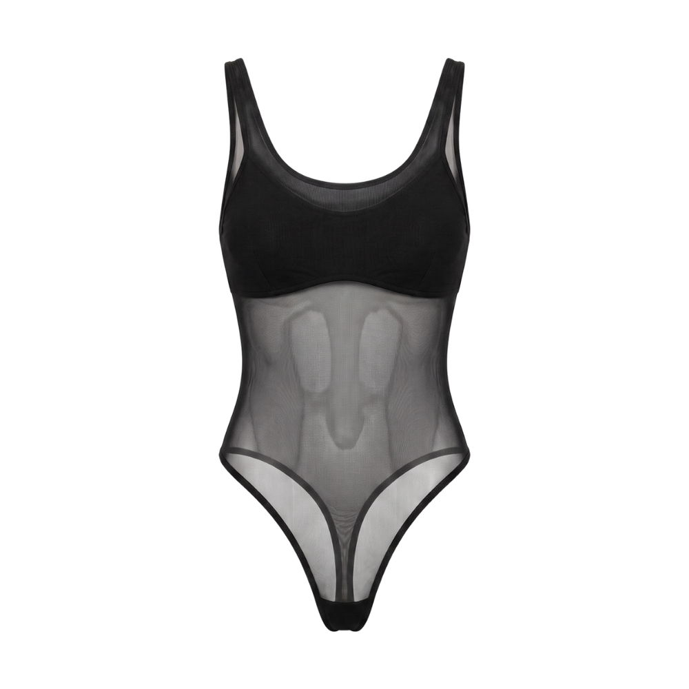 Mesh Contour Bodysuit