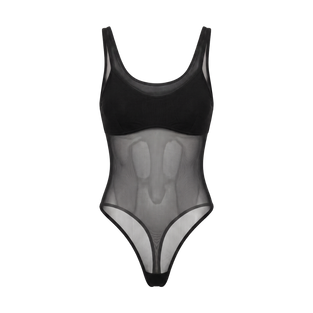 Mesh Contour Bodysuit