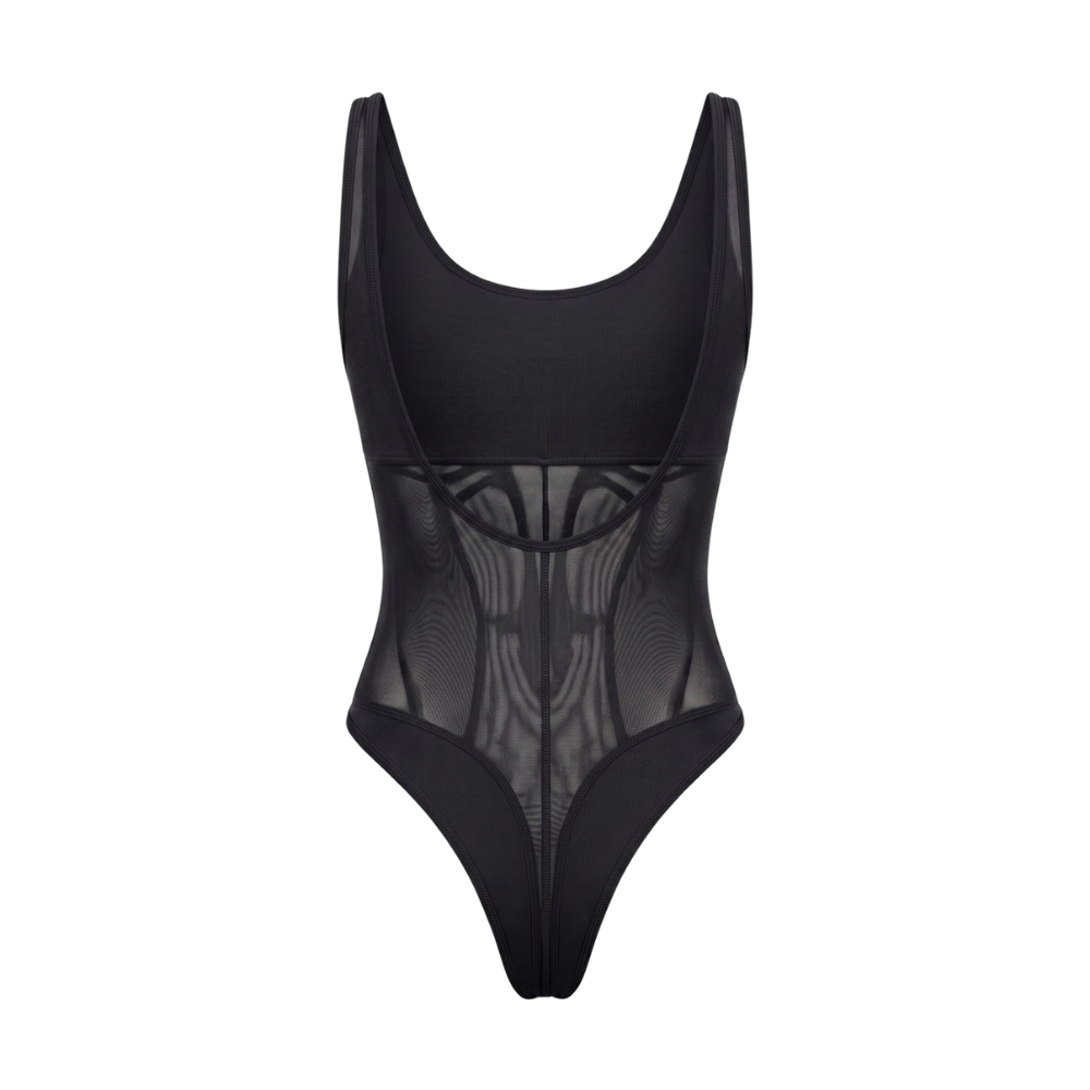 Mesh Contour Bodysuit