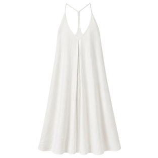 Racerback Linen Maxi Dress
