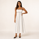 Piped Bustier Maxi Dress