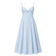 Petal Cutout Linen Maxi Dress