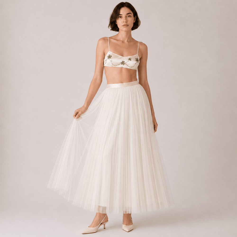 Tulle Maxi Skirt