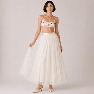 Tulle Maxi Skirt