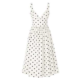 Polka Dot Midi Dress