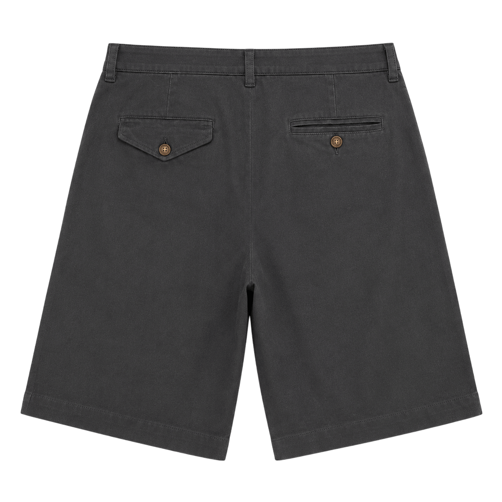 Pleated Chino Shorts
