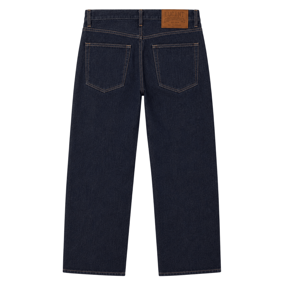 Shrink-to-Fit Straight-Leg Jeans