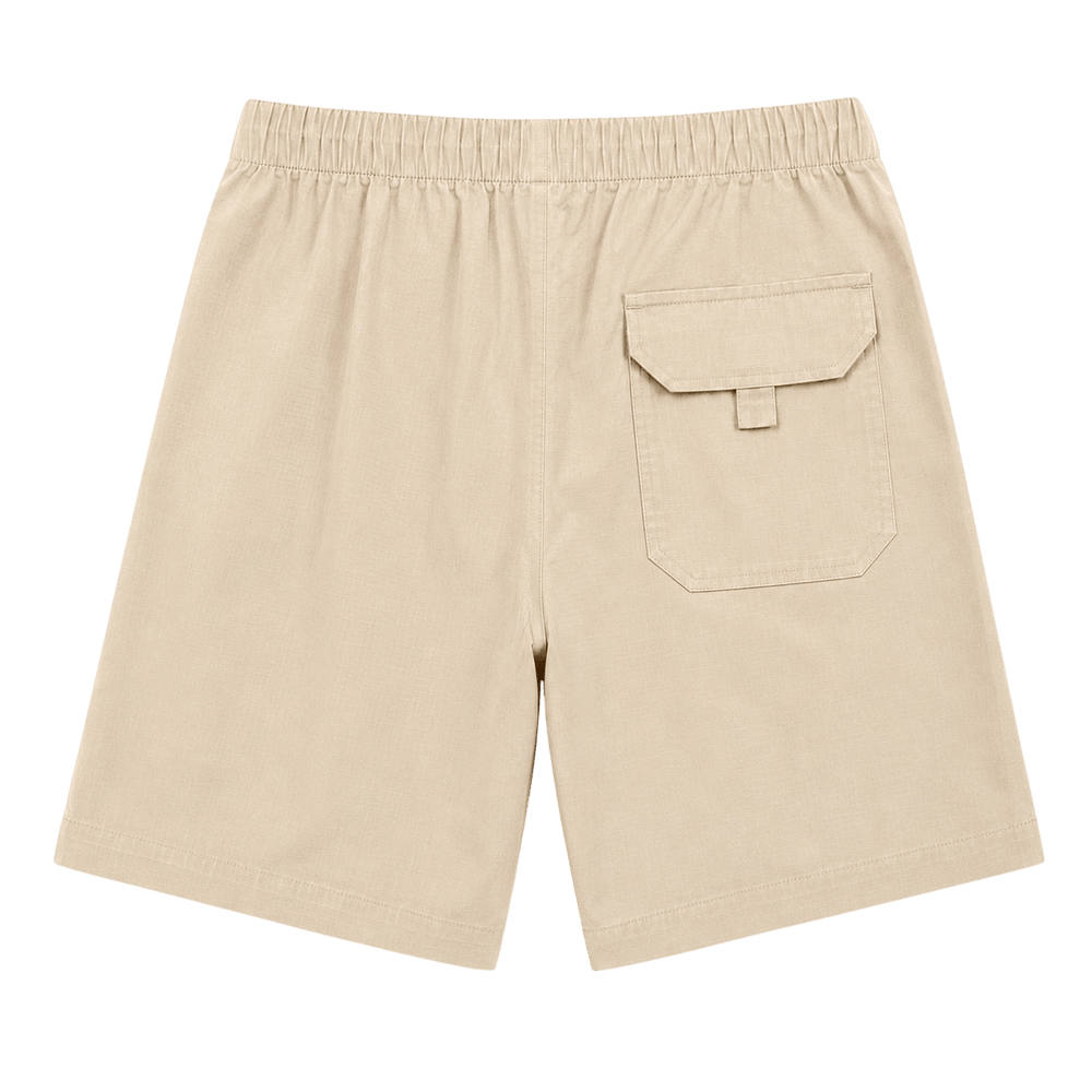 Belted Ripstop Shorts