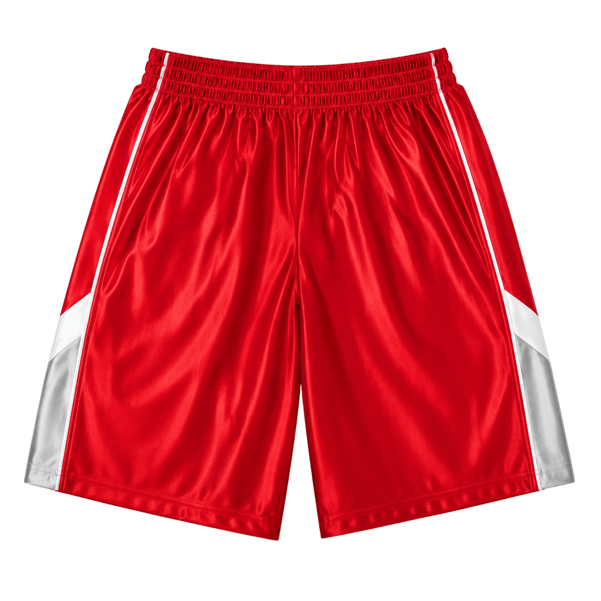 Short en satin « Varsity »