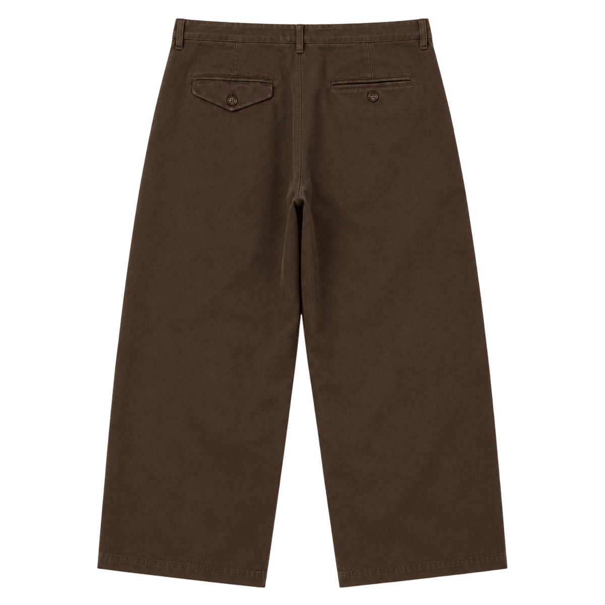 Pleated Wide-Leg Trousers