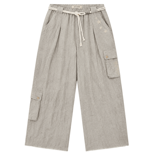 Linen Cargo Pants