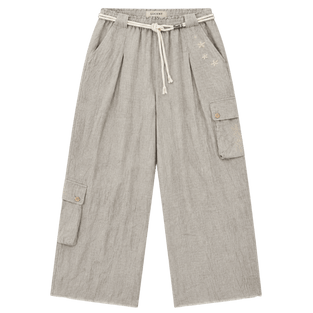 Linen Cargo Pants