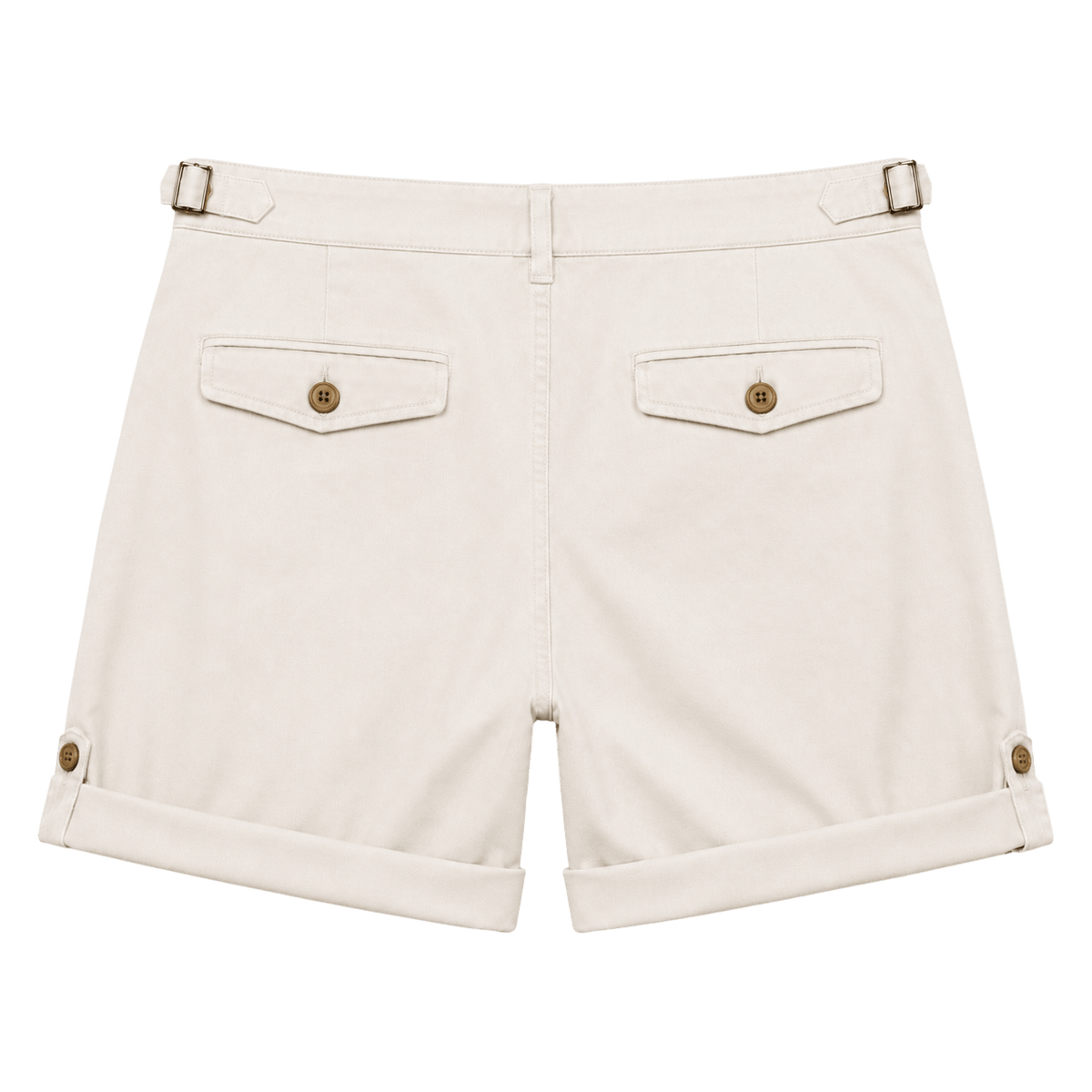 Pleated Chino Shorts