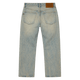 Vintage Wash Straight-Leg Jeans