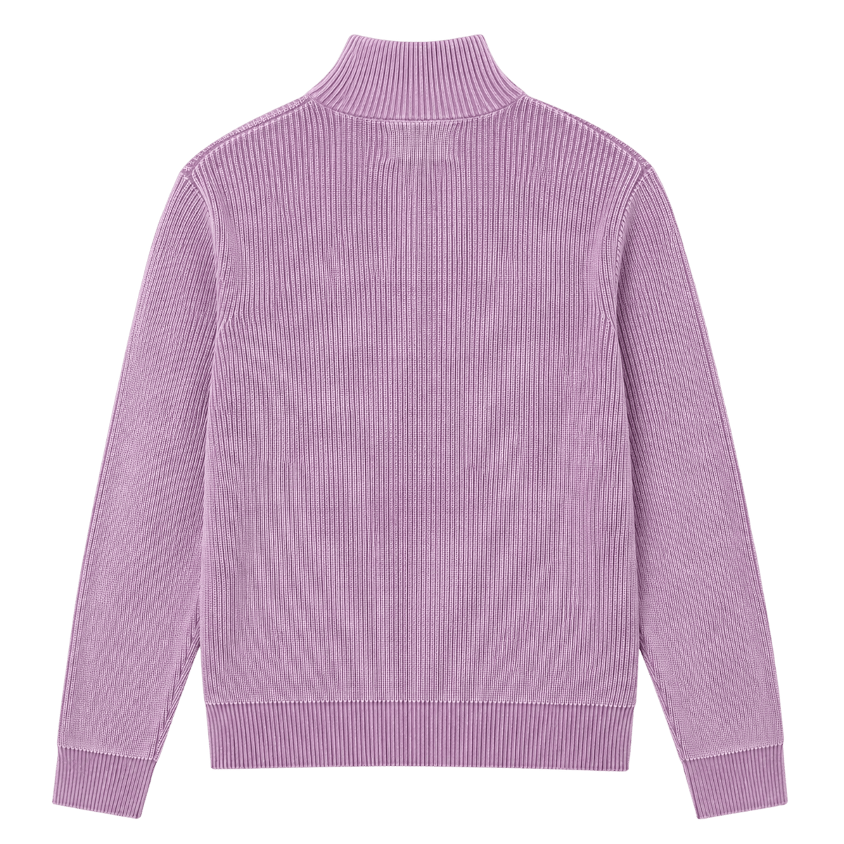 Ribbed Zip Knit Jacket