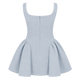 Tweed Fit-and-Flare Mini Dress