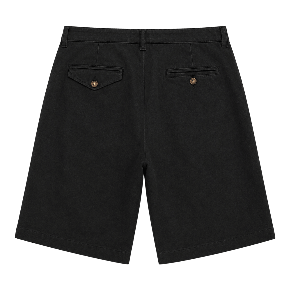Pleated Chino Shorts