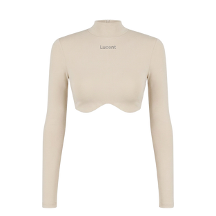 Contour Mock Neck Top