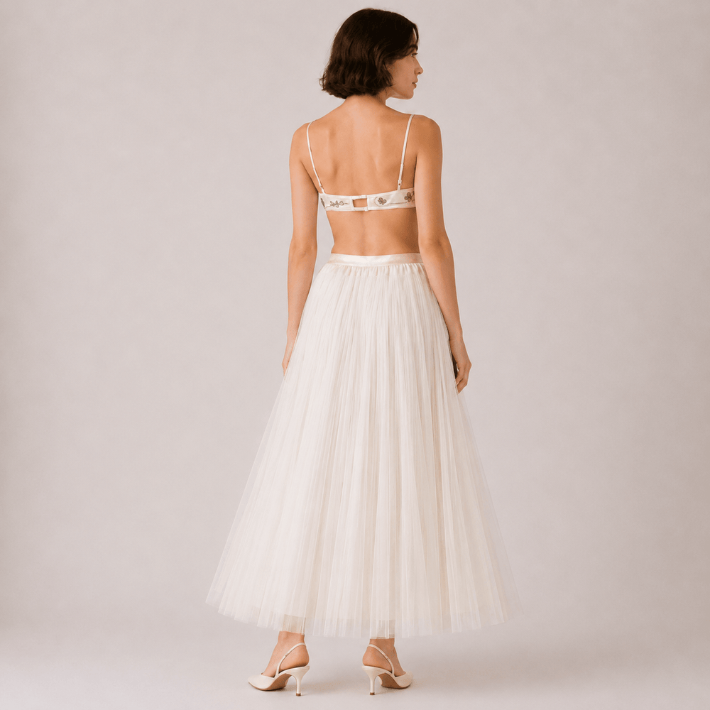 Tulle Maxi Skirt