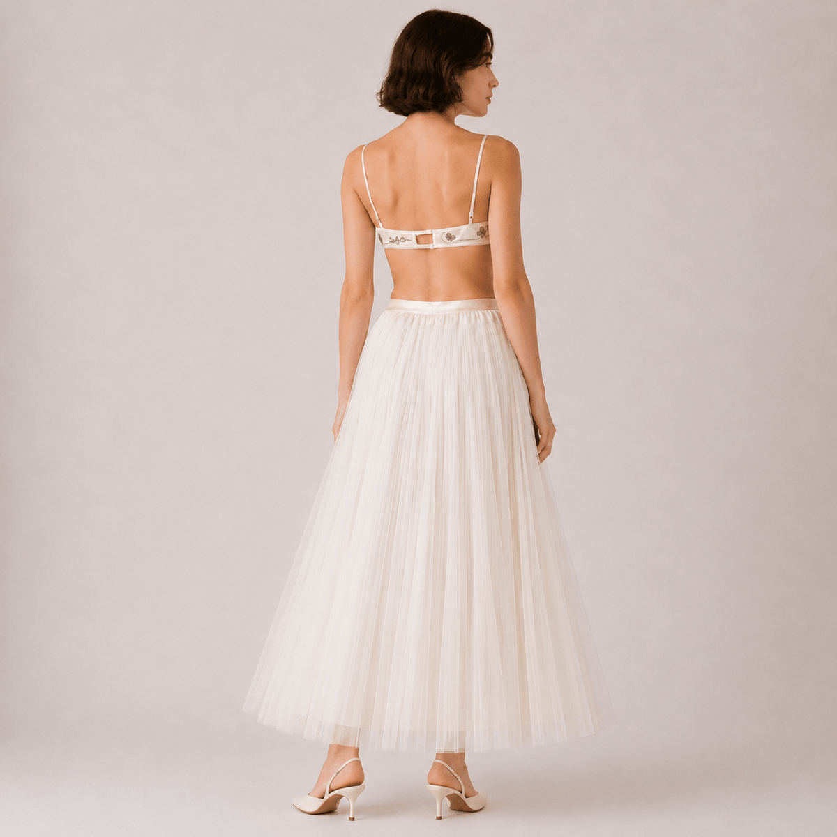 Tulle Maxi Skirt