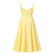 Petal Cutout Linen Maxi Dress