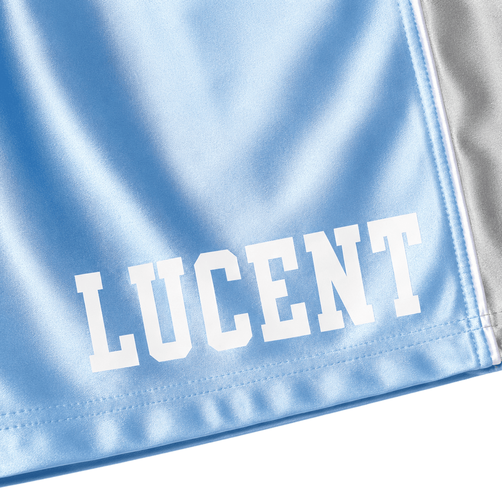 Short en satin « Varsity »