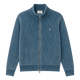 Ribbed Zip Knit Jacket