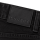 Curved Pocket Straight-Leg Jeans