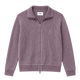 Ribbed Zip Knit Jacket