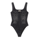 Sculpt Denim Bodysuit
